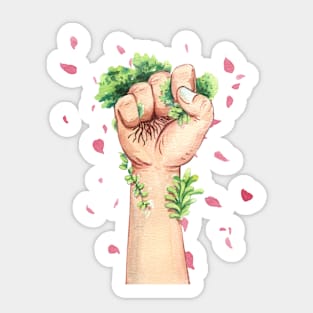 Earth Day Artwork Sticker